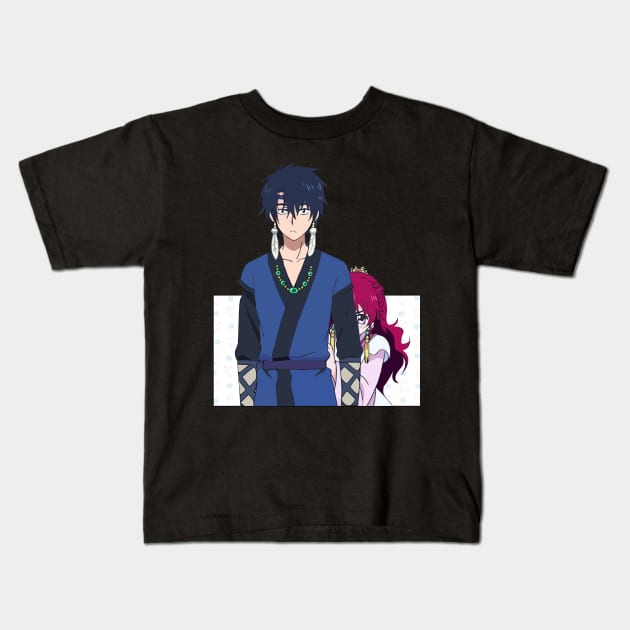 Yona and Hak Kids T-Shirt by SirTeealot